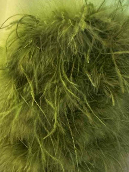 Unique Off-the-Shoulder Tea-Length Mother of the Bride Dresses with Feathers and Short Sleeves