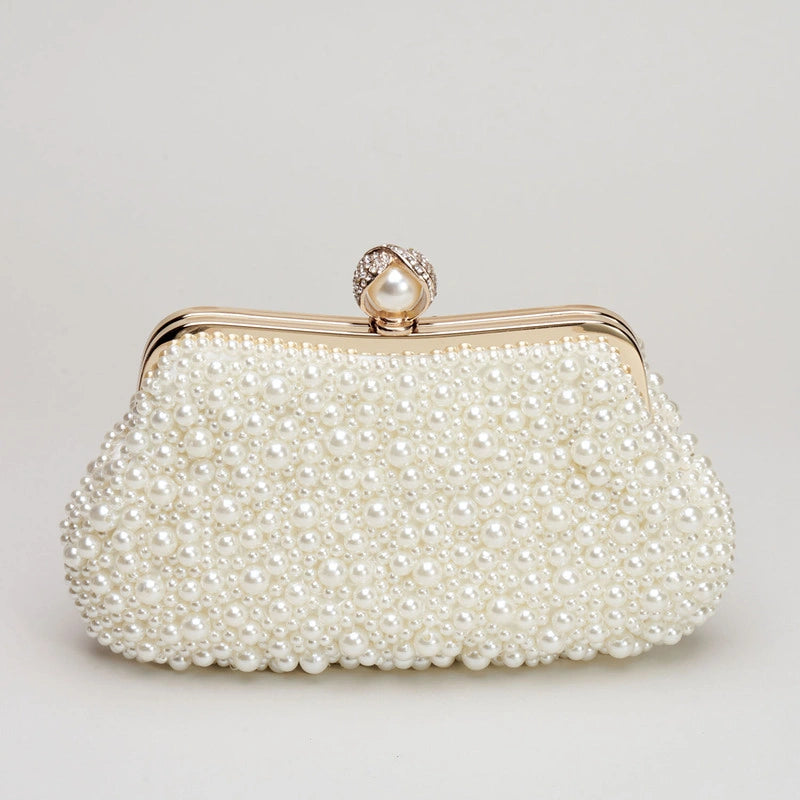 Elegant Handbags with Imitation Pearls