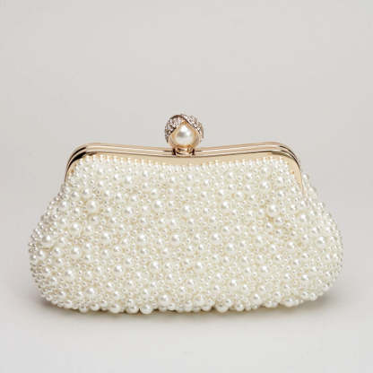 Elegant Handbags with Imitation Pearls