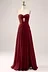 Gorgeous Fuchsia Strapless Cut Out Draped Pleated Prom Dress