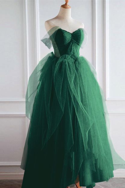 Pink Off the Shoulder Sleeveless Long Prom Dress Sweetheart With Pearls