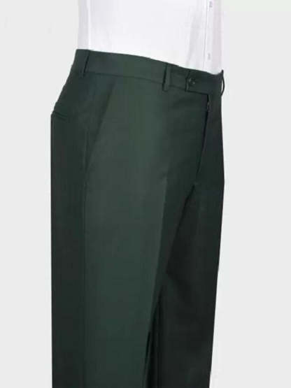 Tailored Fit Double Breasted Two-Button 2 Piece Suits For Men's Wedding And Prom In Solid Colors