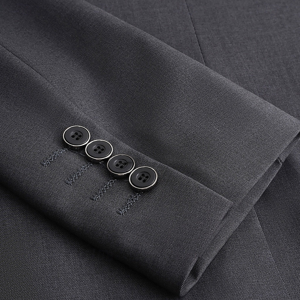 Standard Fit Casual Men's Single Breasted Blazer With Two Buttons