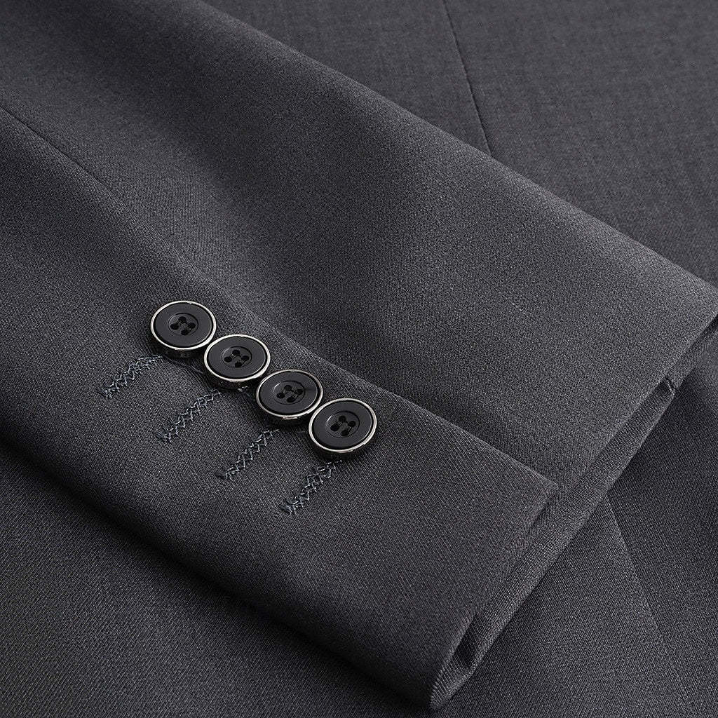 Standard Fit Casual Men's Single Breasted Blazer With Two Buttons