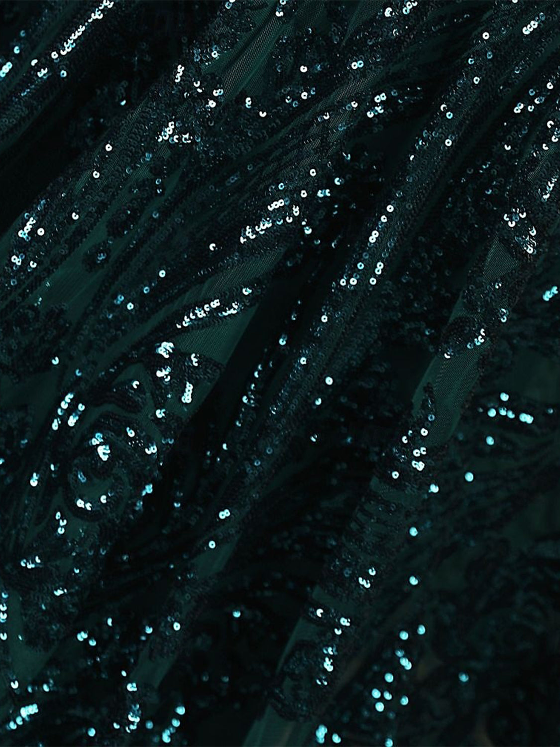 Sequined Sleeveless Evening Dresses in Trumpet/Mermaid Jewel Neck