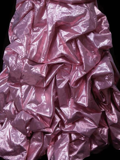 Sweetheart Princess A-Line Sleeveless Floor-Length Taffeta Prom Dress with Ruched Sequins