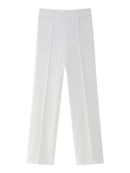 Lapel Shawl Suit Set For Women