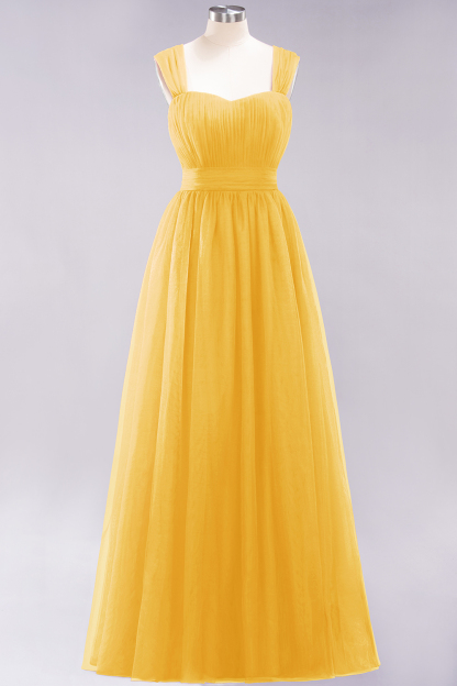 BMbridal Gorgeous Sweetheart Straps Ruffle Burgundy Bridesmaid Dresses Online-BMbridal