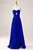 Gorgeous Fuchsia Strapless Cut Out Draped Pleated Prom Dress
