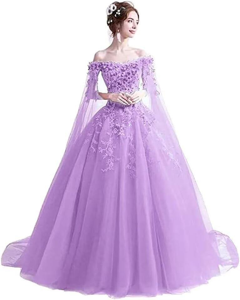 Women's Off The Shoulder Dress Masquerade Ball Gowns Prom Dress 2025-BMbridal.UK