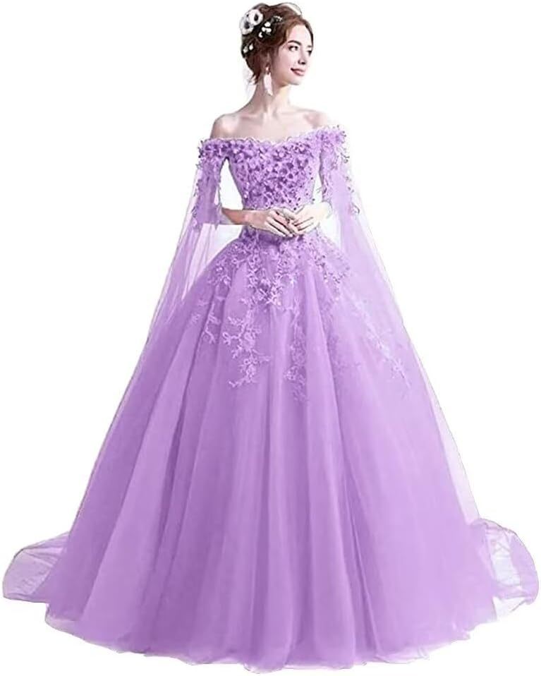 Women's Off The Shoulder Dress Masquerade Ball Gowns Prom Dress 2025-BMbridal.UK