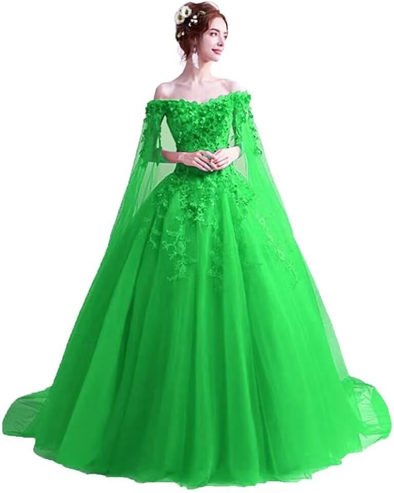 Women's Off The Shoulder Dress Masquerade Ball Gowns Prom Dress 2025-BMbridal.UK