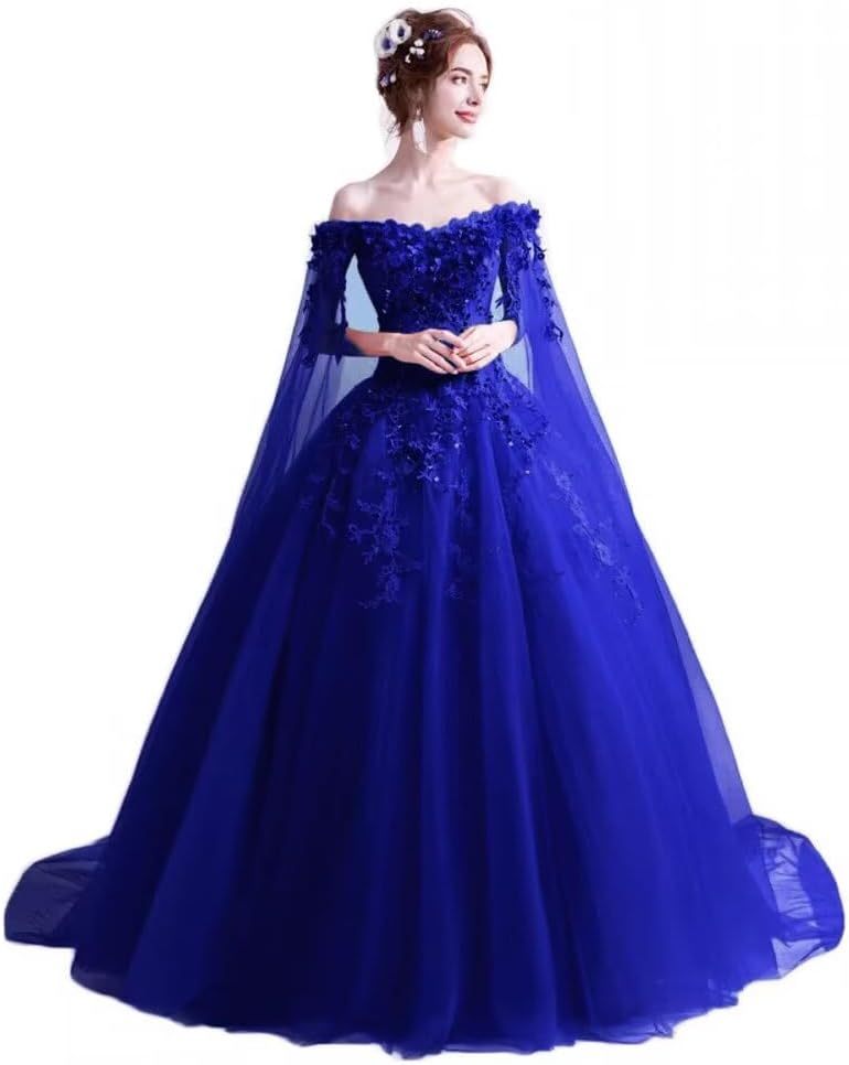 Women's Off The Shoulder Dress Masquerade Ball Gowns Prom Dress 2025-BMbridal.UK