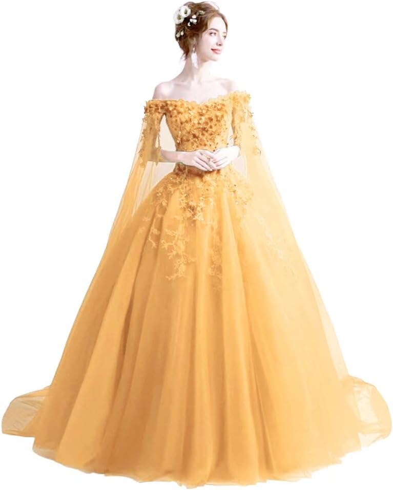 Women's Off The Shoulder Dress Masquerade Ball Gowns Prom Dress 2025-BMbridal.UK