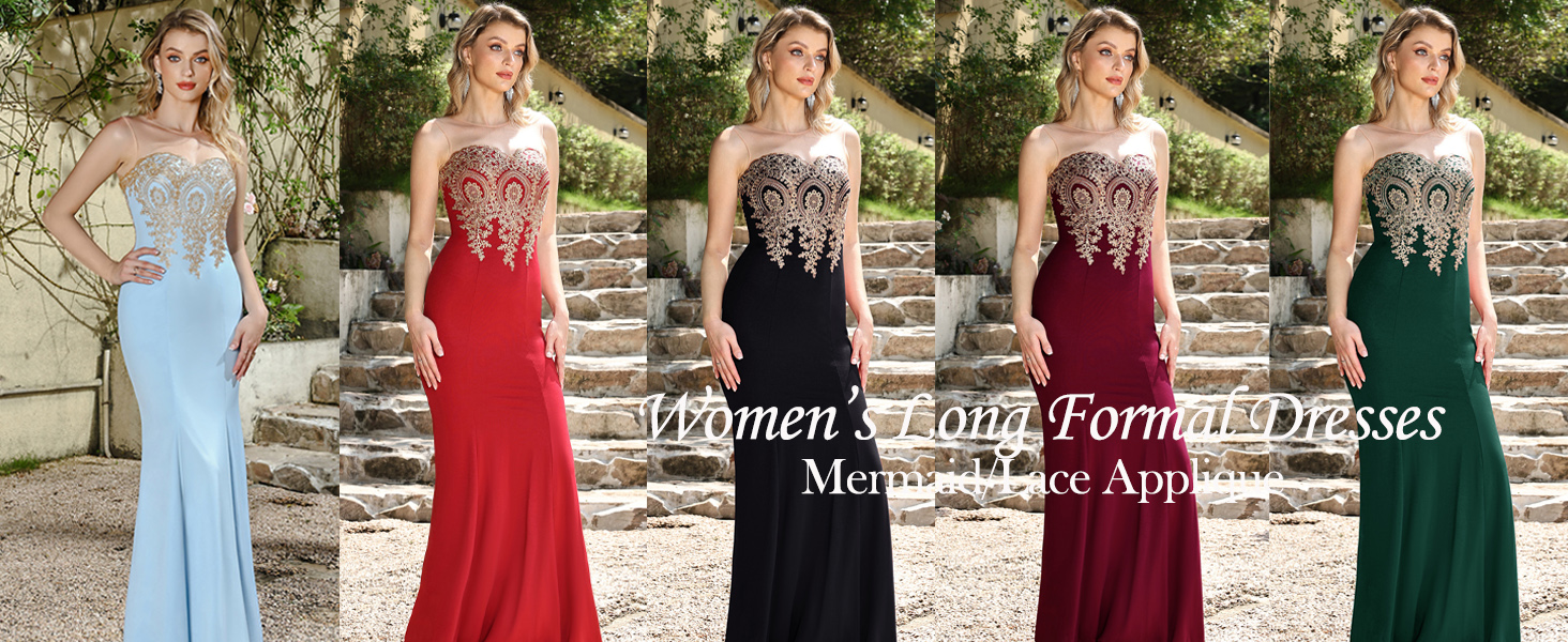 formal dresses long for women
