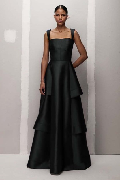 Charming Straps Sleeveless High Waist Long Prom Dress With Pleated