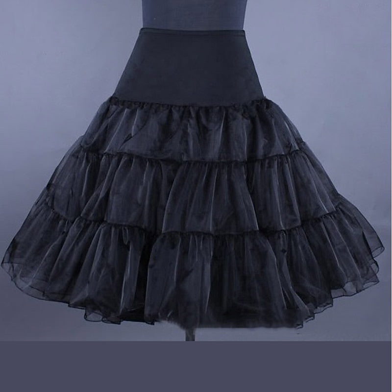 Vintage 1950s Lolita Cocktail Dress with Petticoat Hoop Skirt