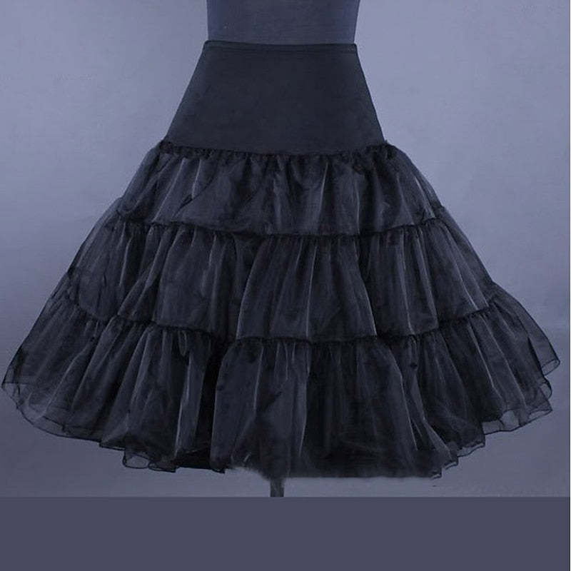 Vintage 1950s Lolita Cocktail Dress with Petticoat Hoop Skirt