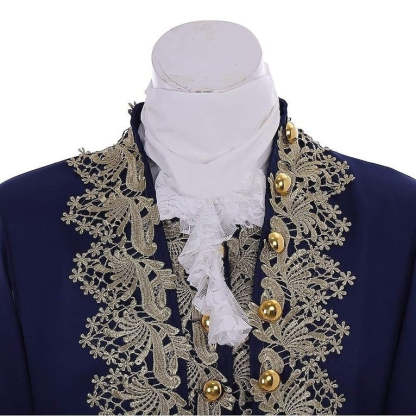 Baroque Victorian Rococo Halloween Party Costumes for Men in Royal