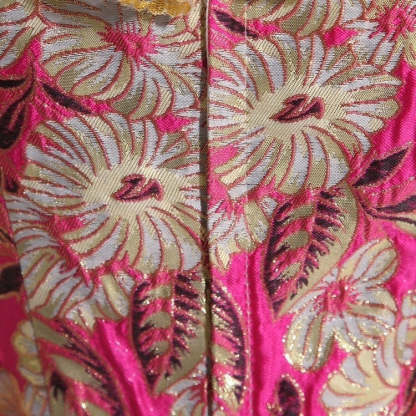 Victorian Rococo Prom Dress with Square Neck and 3/4 Sleeves