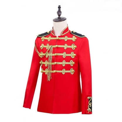 Retro Vintage Masquerade Prince Aristocrat Rococo Coat for Men