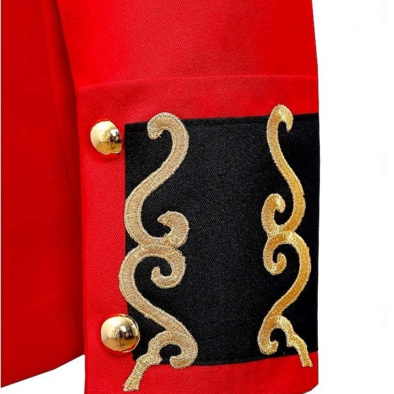 Retro Vintage Masquerade Prince Aristocrat Rococo Coat for Men