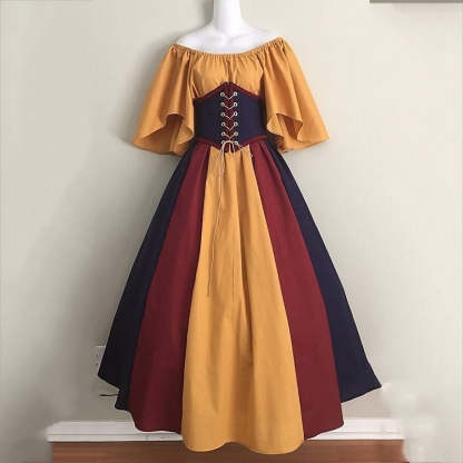 Classic Vintage Masquerade Dress for Women - Elegant Halloween & Homecoming Party Wear