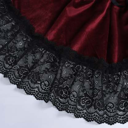 Spaghetti Strap Sleeveless A-Line Princess Cocktail Dress for Halloween Carnival Cosplay