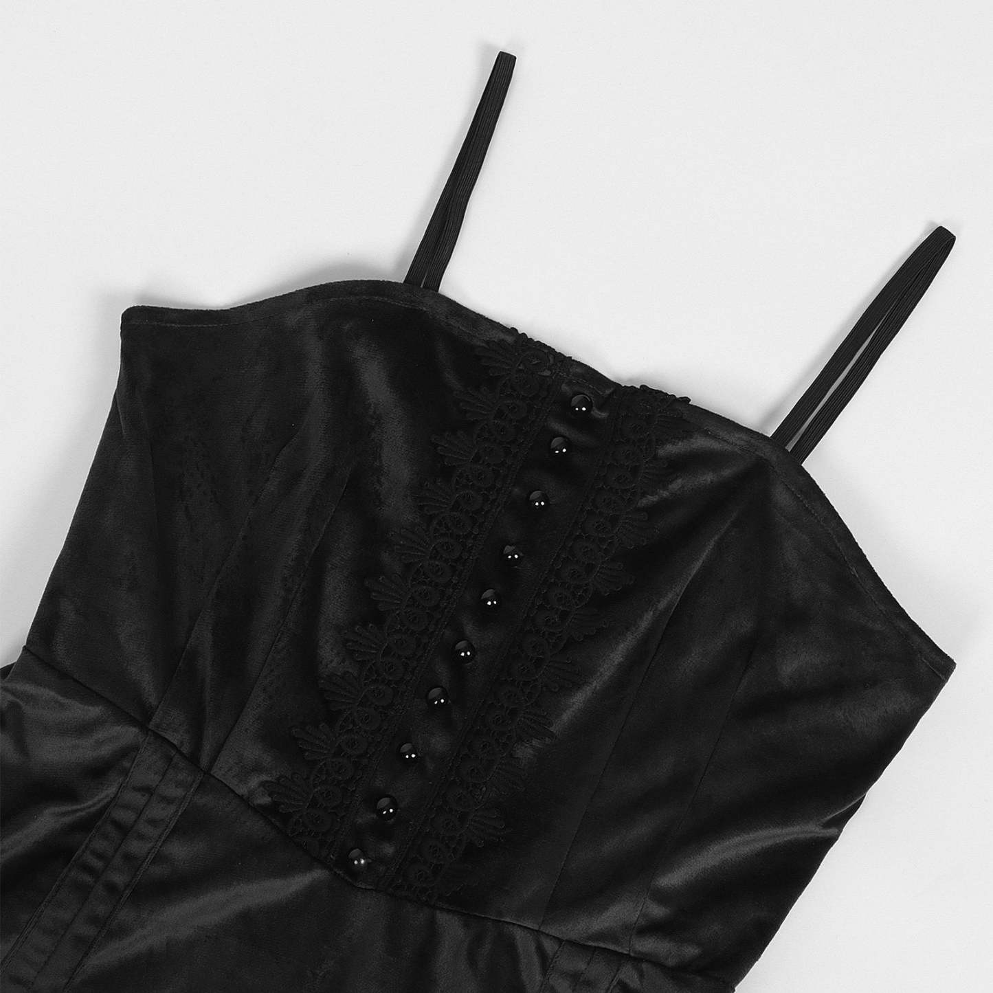 Spaghetti Strap Sleeveless A-Line Princess Cocktail Dress for Halloween Carnival Cosplay