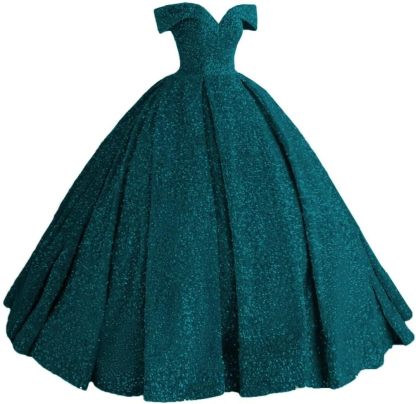 Sparkly Sequin Prom Dresses Long Ball Gown Off Shoulder Quinceanera Dresses Puffy Glitter Evening Party Dresses-BMbridal.UK