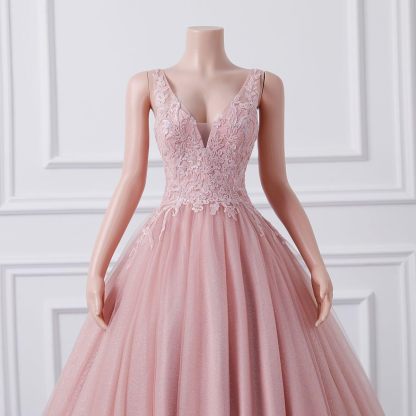 BMbride Women's Beading Sweetheart Ball Gown Tulle Layed Long Quinceanera Dress-BMbridal.UK
