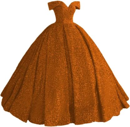 Sparkly Sequin Prom Dresses Long Ball Gown Off Shoulder Quinceanera Dresses Puffy Glitter Evening Party Dresses-BMbridal.UK