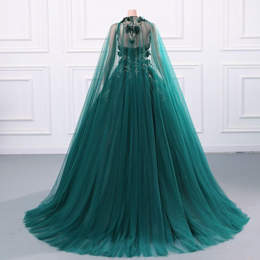 BMbride Women's Beading Sweetheart Ball Gown Tulle Layed Long Quinceanera Dress-BMbridal.UK