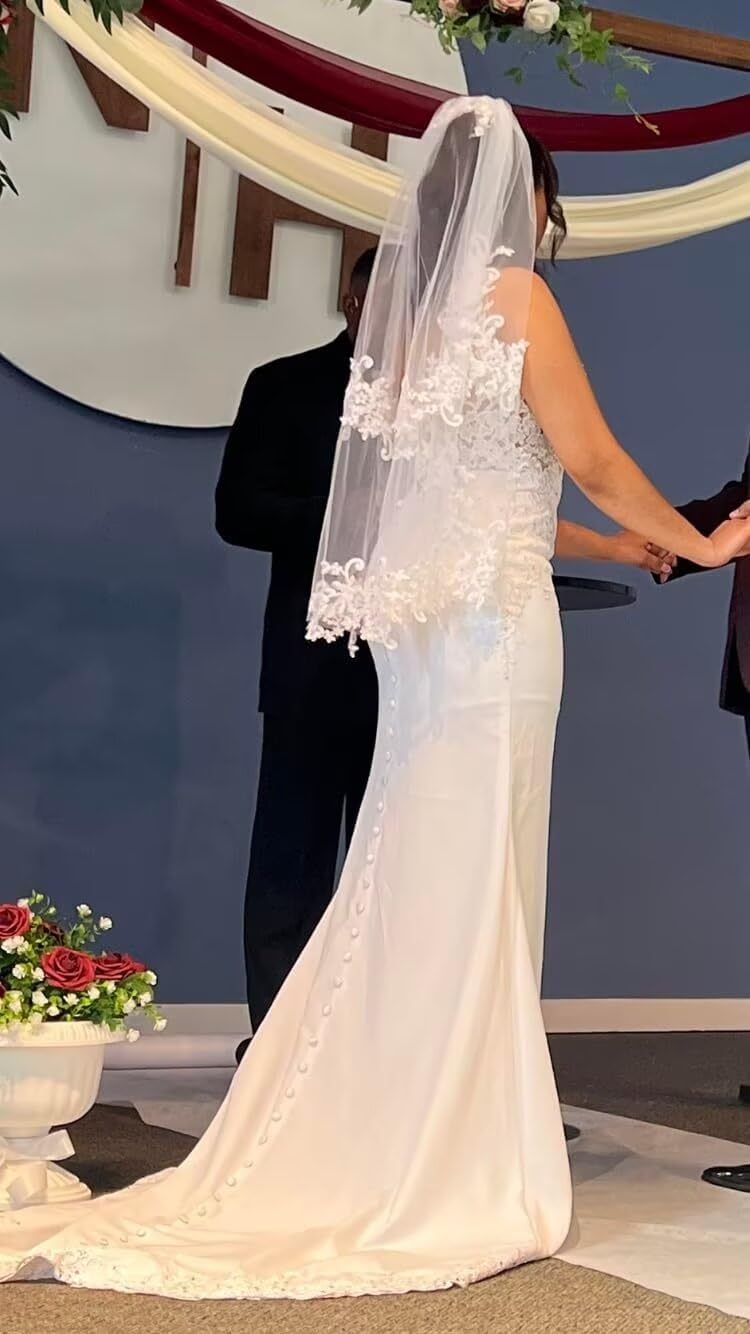 Women's Beach Spaghetti Strap Wedding Dresses for Bride 2025 Boho Long Lace Bridal Gowns for Wedding-BMbridal.UK