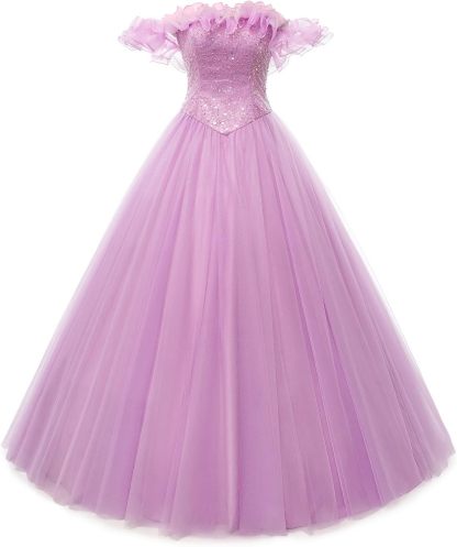 BMbride Women's Beading Sweetheart Ball Gown Tulle Layed Long Quinceanera Dress-BMbridal.UK