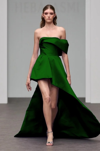 One Shoulder Sleeveless A Line Short Prom Dress With Pleated