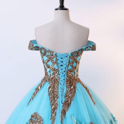 BMbride Women's Beading Sweetheart Ball Gown Tulle Layed Long Quinceanera Dress-BMbridal.UK