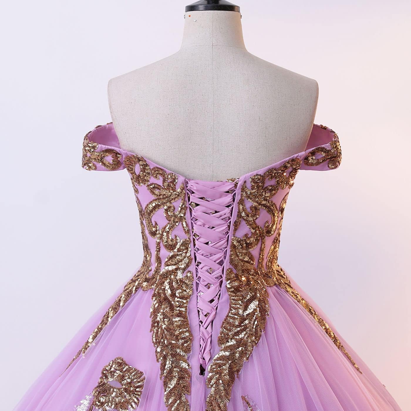 BMbride Women's Beading Sweetheart Ball Gown Tulle Layed Long Quinceanera Dress-BMbridal.UK