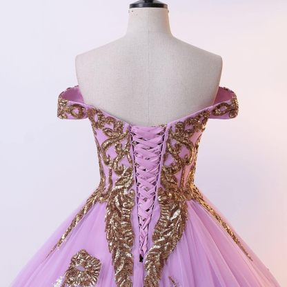 BMbride Women's Beading Sweetheart Ball Gown Tulle Layed Long Quinceanera Dress-BMbridal.UK