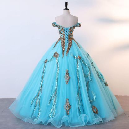 BMbride Women's Beading Sweetheart Ball Gown Tulle Layed Long Quinceanera Dress-BMbridal.UK