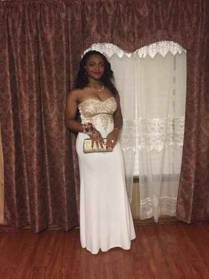 Women's Lace Applique Long Formal Mermaid Evening Prom Dresses-BMbridal.UK