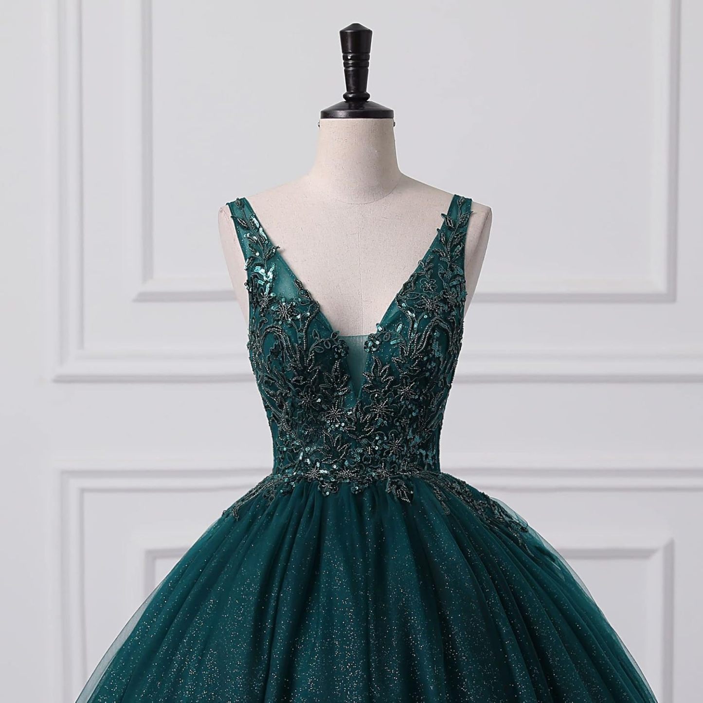 BMbride Women's Beading Sweetheart Ball Gown Tulle Layed Long Quinceanera Dress-BMbridal.UK