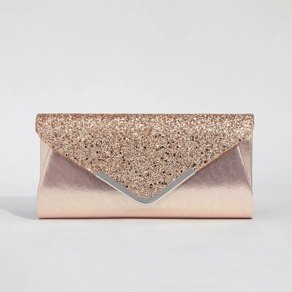 Elegant Clutch Bags with Glitter