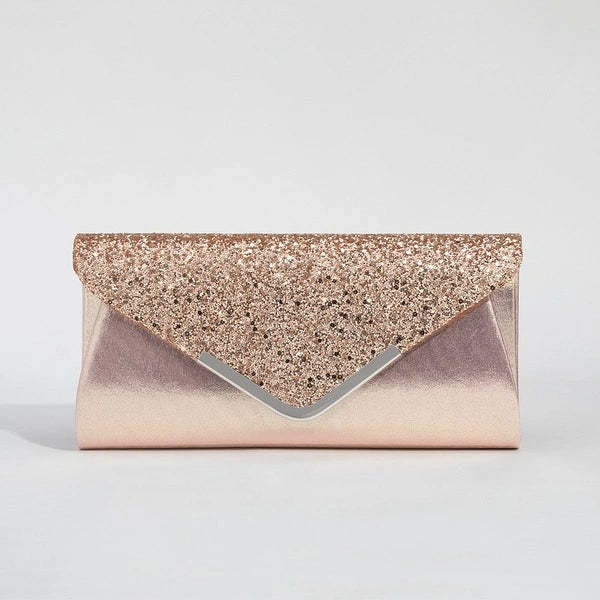 Elegant Clutch Bags with Glitter