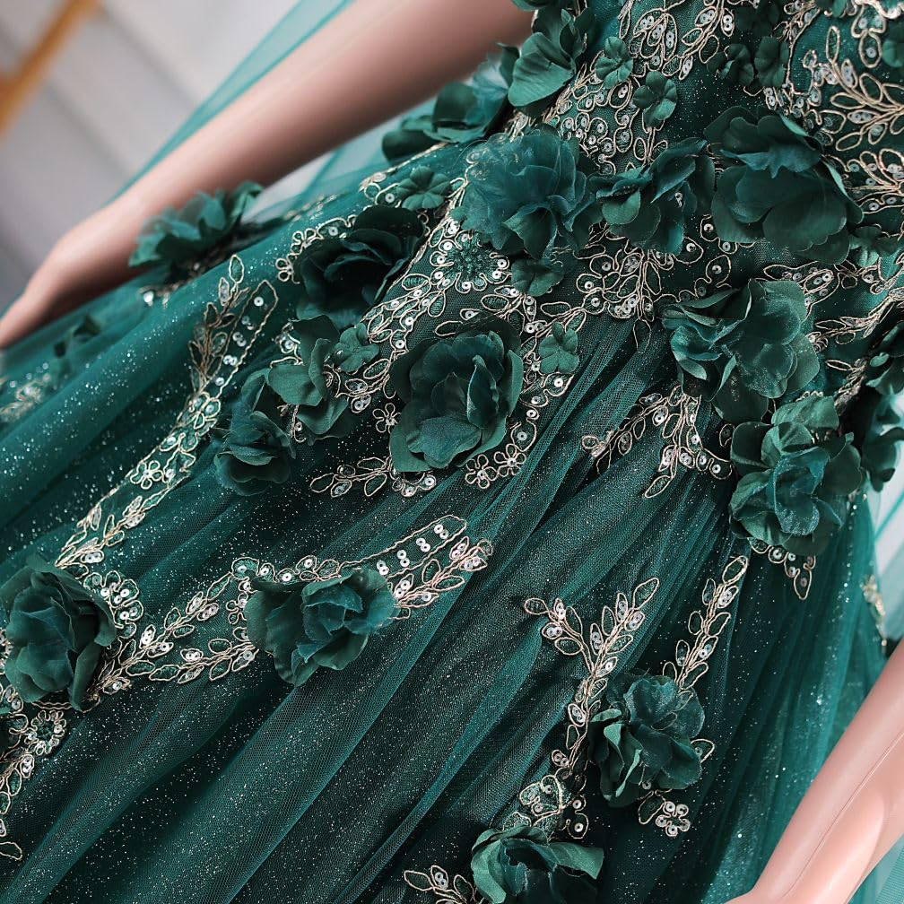 BMbride Women's Beading Sweetheart Ball Gown Tulle Layed Long Quinceanera Dress-BMbridal.UK