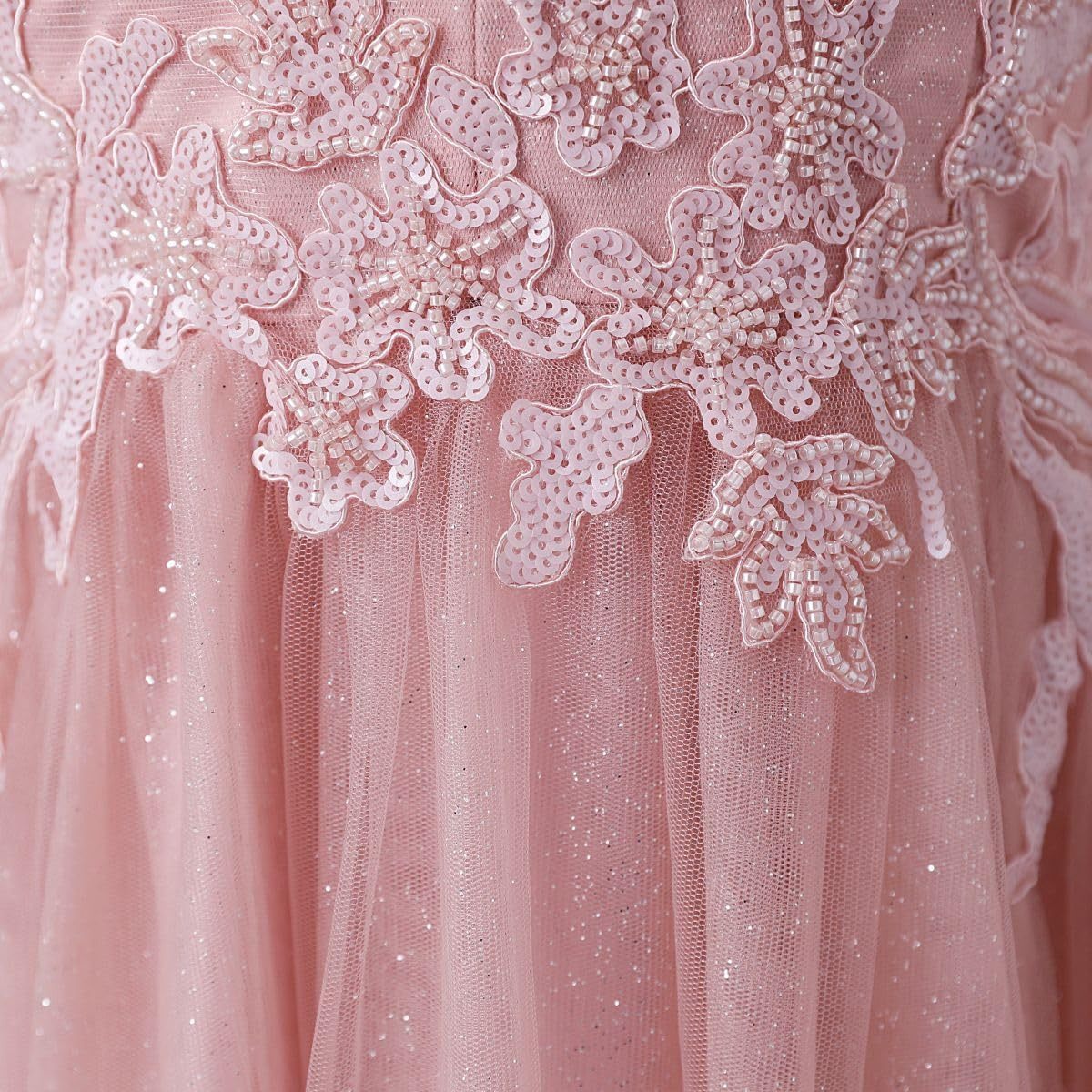 BMbride Women's Beading Sweetheart Ball Gown Tulle Layed Long Quinceanera Dress-BMbridal.UK