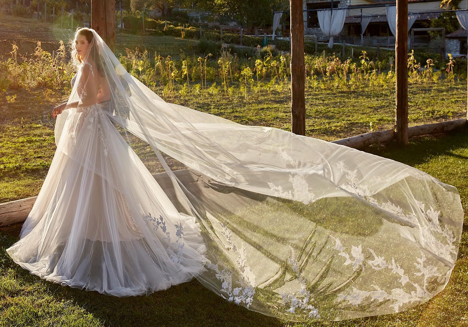 Lace Appliqued Wedding Dresses for Bride 2025 Beach Wedding Bridal Gowns for Women SE002-BMbridal.UK