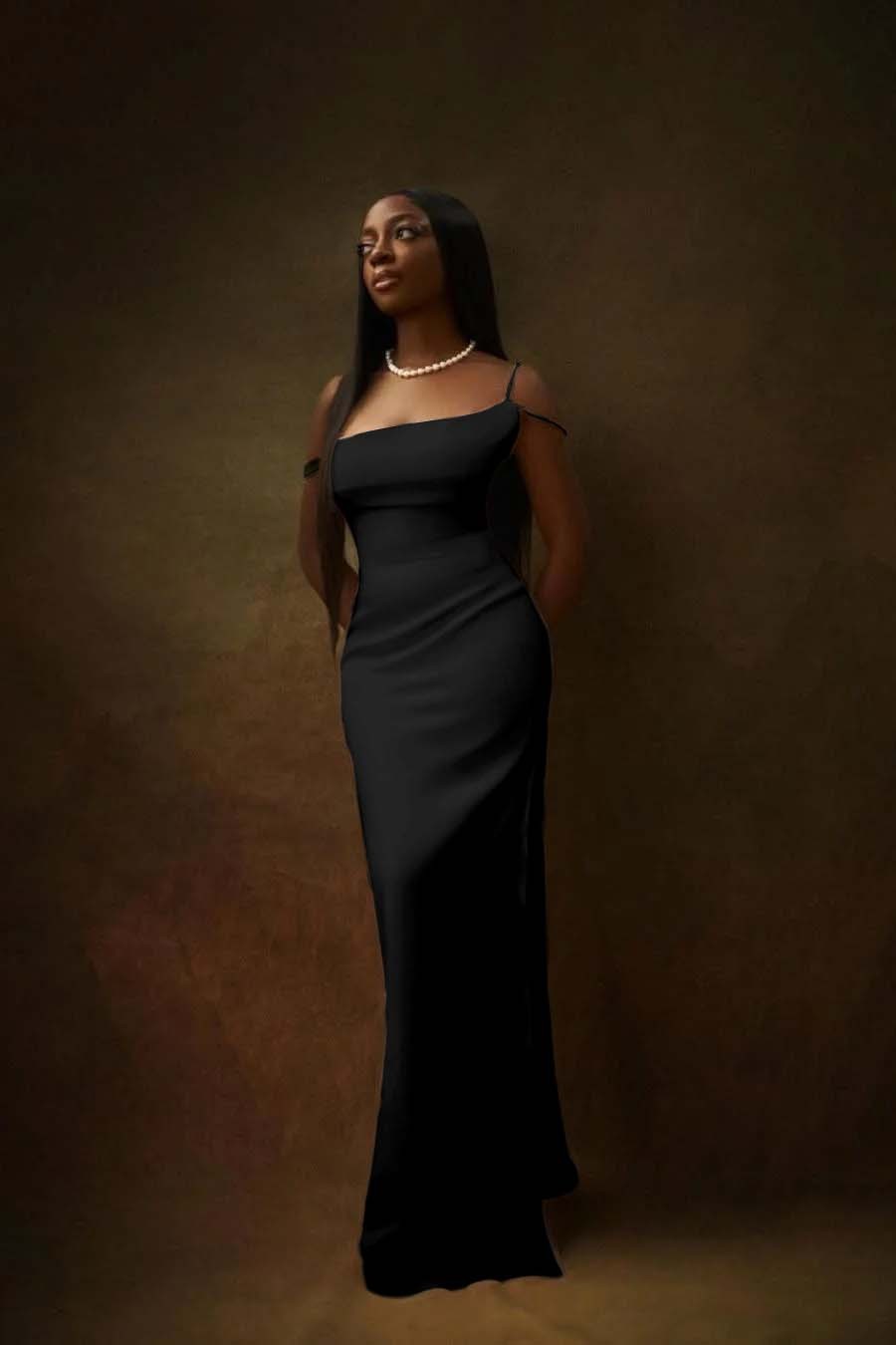 One Shoulder Sleeveless Split Long Prom Dress With Pleated Beading