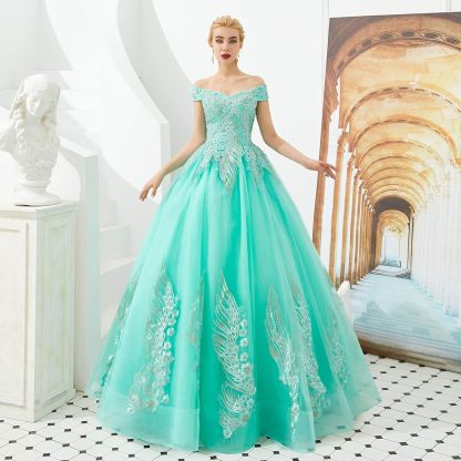 BMbride Women's Beading Sweetheart Ball Gown Tulle Layed Long Quinceanera Dress-BMbridal.UK