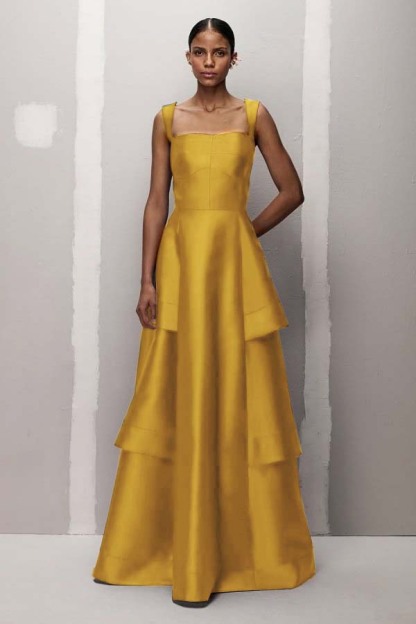 Charming Straps Sleeveless High Waist Long Prom Dress With Pleated